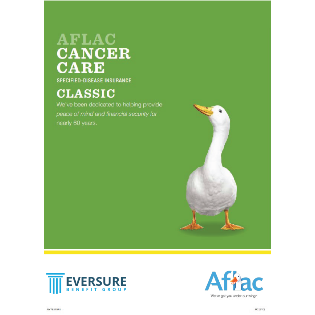 Graphic for Aflac Cancer Care plans