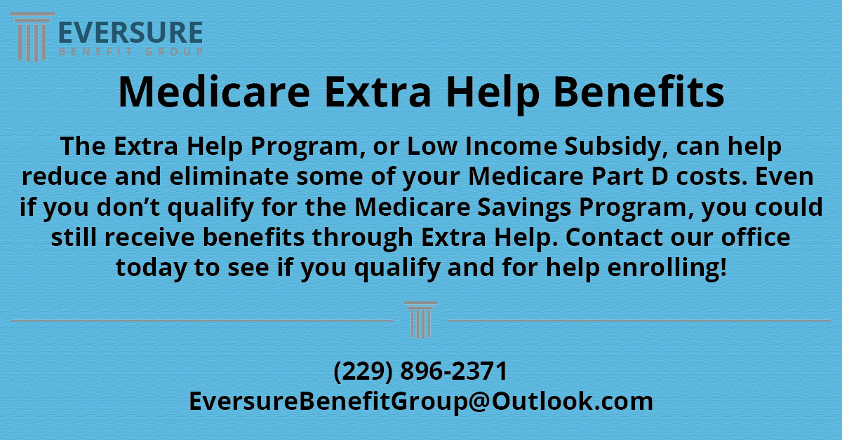 Medicare Extra Help Benefits For You